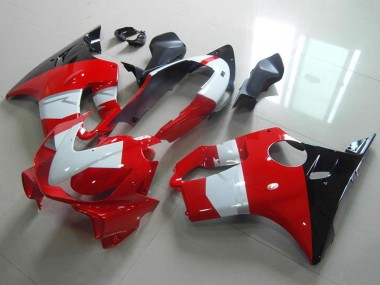 Cheap 2004-2007 Honda CBR600 F4i Motorcycle Fairing - White Red Glossy Black Canada