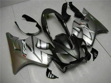 Cheap 2004-2007 Honda CBR600 F4i Motorcycle Fairings - Silver Matte Black Canada