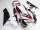2005-2006 Honda CBR600RR Motorcycle Fairings Kits - White Red Black Canada