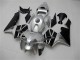 2005-2006 Honda CBR600RR Motorcycle Fairing - Silver Black Canada