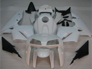Cheap 2005-2006 Honda CBR600RR Motorcycle Fairing Kits - White Canada