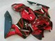 2005-2006 Honda CBR600RR Bike Fairings - Red Black Canada