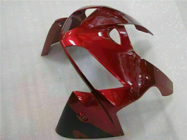 2005-2006 Honda CBR600RR Bike Fairings - Red Black Canada