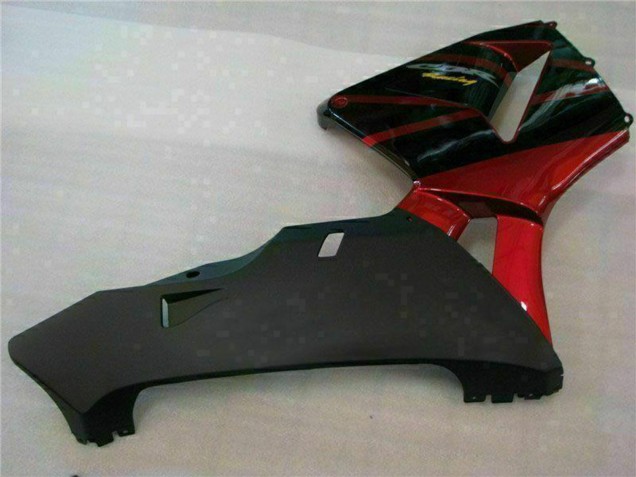 2005-2006 Honda CBR600RR Bike Fairings - Red Black Canada