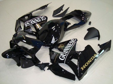Cheap 2005-2006 Honda CBR600RR Motorcycle Fairings - Glossy Black Gunness Canada