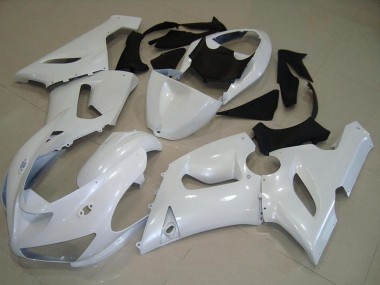 Cheap 2005-2006 Kawasaki ZX6R Motorcycle Fairings - Pearl White Canada