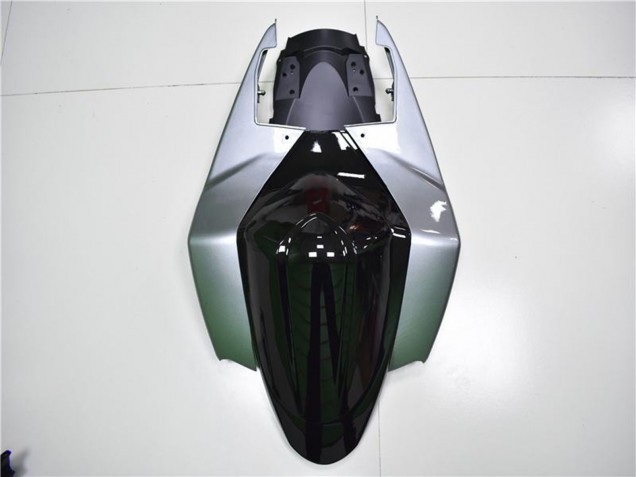 2005-2006 Suzuki GSXR 1000 Motorcycle Fairing - Glossy Black Silver Canada