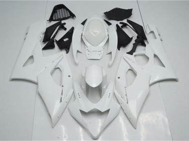 Cheap 2005-2006 Suzuki GSXR 1000 Motorcycle Fairings - White Canada