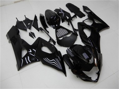 Cheap 2005-2006 Suzuki GSXR 1000 Motorcycle Fairing Kits - Glossy Black Canada