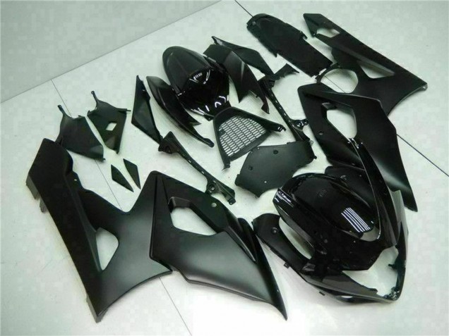 2005-2006 Suzuki GSXR 1000 Bike Fairings - Glossy Black Matte Black Canada