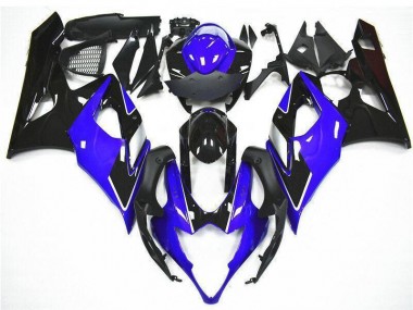 Cheap 2005-2006 Suzuki GSXR 1000 Motorcycle Fairing Kits - Blue Black Canada