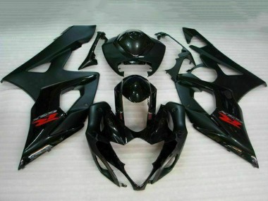 Cheap 2005-2006 Suzuki GSXR 1000 Motorcycle Fairing - Glossy Black Matte Black Red Canada