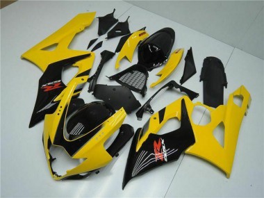 Cheap 2005-2006 Suzuki GSXR 1000 Motorcycle Fairings - Yellow Glossy Black Red Canada