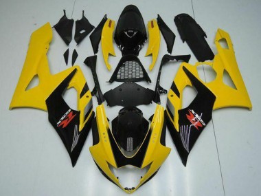 Cheap 2005-2006 Suzuki GSXR 1000 Motorcycle Fairings - Yellow Glossy Black Red Canada