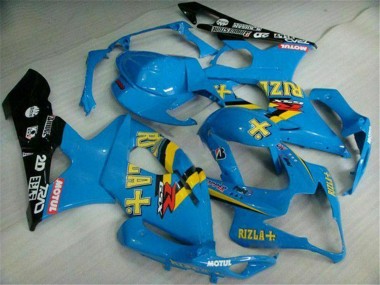 Cheap 2005-2006 Suzuki GSXR 1000 Motorcycle Fairings - Blue Gold Black Rizla Canada