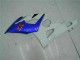 2005-2006 Suzuki GSXR 1000 Motorcycle Fairing - White Blue Glossy Black Canada