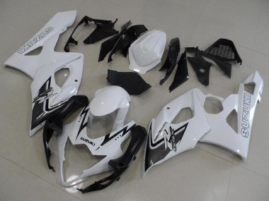 Cheap 2005-2006 Suzuki GSXR 1000 Motorcycle Fairing - White Black Canada