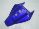 2006-2007 Honda CBR1000RR Motorcycle Fairing Kits - Blue Glossy Black Canada
