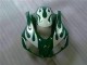 2006-2007 Honda CBR1000RR Motorcycle Fairings - White Green Flame Canada
