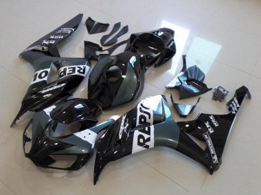 Cheap 2006-2007 Honda CBR1000RR Motorcycle Fairing - Grey White Glossy Black Repsol Canada