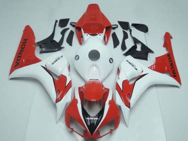 Cheap 2006-2007 Honda CBR1000RR Motorcycle Fairing - White Red Canada