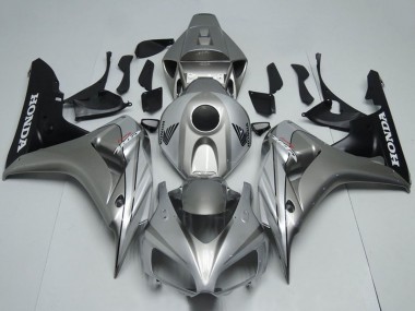 Cheap 2006-2007 Honda CBR1000RR Motorcycle Fairing - Silver Matte Black Canada