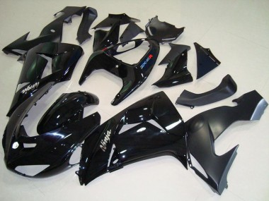 Cheap 2006-2007 Kawasaki ZX10R Motorcycle Fairings - Glossy Black Matte Black White Ninja Canada