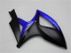 2006-2007 Suzuki GSXR 600/750 Motorcycle Fairings - Blue Matte Black Canada