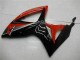 2006-2007 Suzuki GSXR 600/750 Motorcycle Fairings - Red Glossy Black Canada