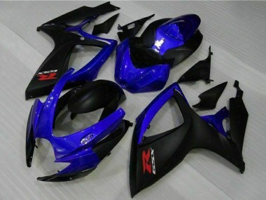 Cheap 2006-2007 Suzuki GSXR 600/750 Motorcycle Fairings - Blue Matte Black Red Canada