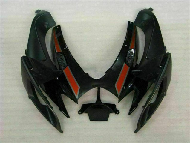 2006-2007 Suzuki GSXR 600/750 Motorcycle Fairings - Glossy Black Red Canada