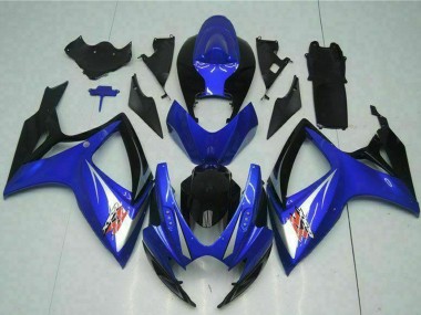 Cheap 2006-2007 Suzuki GSXR 600/750 Motorcycle Fairings - Blue White Glossy Black Red Canada
