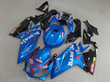 Cheap 2006-2011 Aprilia RS125 Motorcycle Fairings - Blue Black Canada
