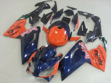 Cheap 2006-2011 Aprilia RS125 Motorcycle Fairings - Orange Dark Blue Canada
