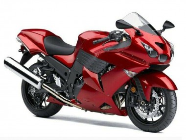 Cheap 2006-2011 Kawasaki ZX14R ZZR1400 Motorcycle Fairings - Red Canada