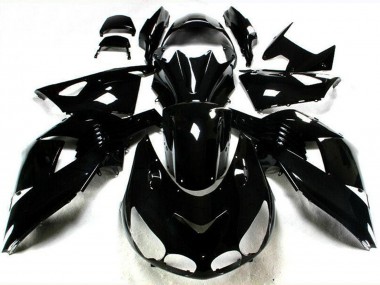 Cheap 2006-2011 Kawasaki ZX14R ZZR1400 Motorcycle Fairings - Glossy Black Canada