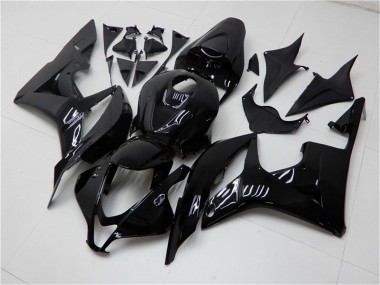 Cheap 2007-2008 Honda CBR600RR Motorcycle Fairings - Glossy Black Canada