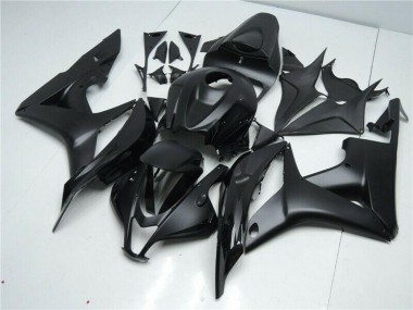 Cheap 2007-2008 Honda CBR600RR Motorcycle Fairing Kits - Matte Black Canada