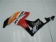 2007-2008 Honda CBR600RR Bike Fairings - Orange White Red Glossy Black Repsol Canada