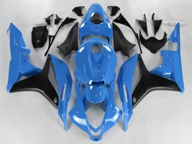 Cheap 2007-2008 Honda CBR600RR Motorcycle Fairing - Light Blue Glossy Black Canada