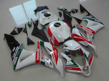 Cheap 2007-2008 Honda CBR600RR Motorcycle Fairings - White Red Green Glossy Black Castrol 38 Canada