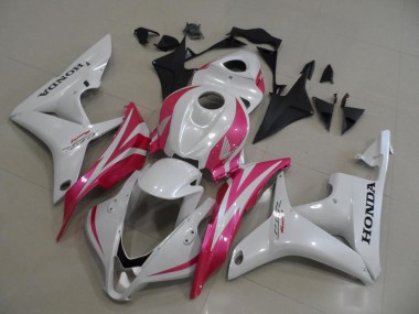 Cheap 2007-2008 Honda CBR600RR Motorcycle Fairings - White Pink Canada