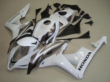 Cheap 2007-2008 Honda CBR600RR Motorcycle Fairings - White Silver Canada
