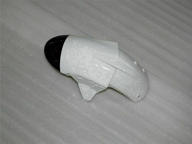 2007-2008 Kawasaki ZX6R Motorcycle Fairings - Black White Canada