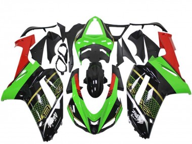 Cheap 2007-2008 Kawasaki ZX6R Motorcycle Fairing - Green Black Canada