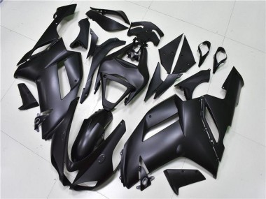 Cheap 2007-2008 Kawasaki ZX6R Motorcycle Fairings - Matte Black Canada