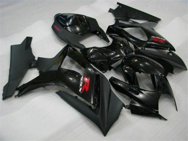 Cheap 2007-2008 Suzuki GSXR 1000 Motorcycle Fairings - Glossy Black Matte Black Red Canada