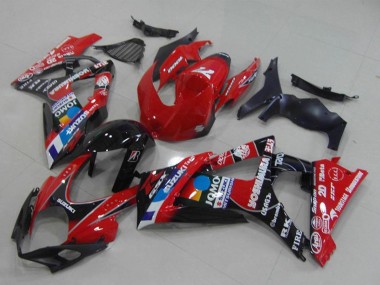 Cheap 2007-2008 Suzuki GSXR 1000 Motorcycle Fairings - Red Black Blue White JOMO Canada