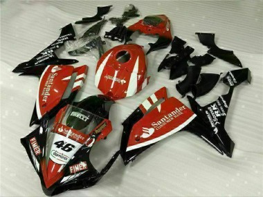 Cheap 2007-2008 Yamaha YZF R1 Motorcycle Fairings - Red White Black Fimer Santander 46 Canada