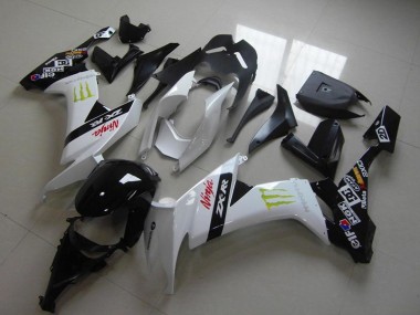 Cheap 2008-2010 Kawasaki ZX10R Motorcycle Fairings - White Glossy Black Red Green Monster Canada